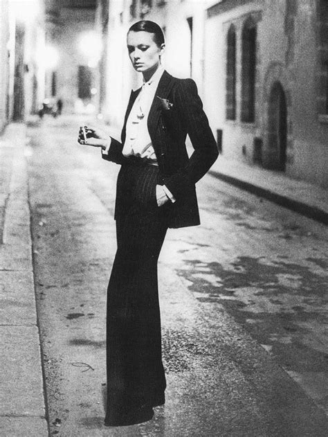 vintage ysl le smoking|The complete history of Yves Saint Laurent’s Le Smoking.